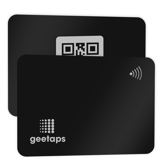 Smartcard with QR-Code - Digital business card