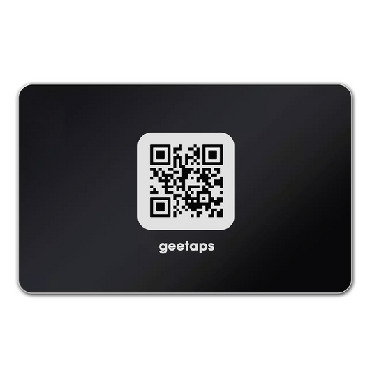Smartcard with QR-Code - Digital business card