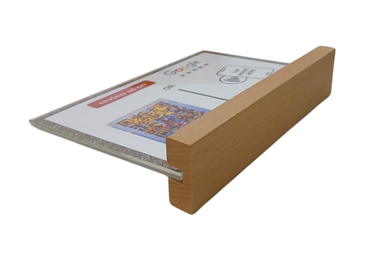 Google Review Booster - NFC / QR code display - review card A5 size