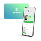 Geetaps Smart Card – NFC & QR Digital Business Card (Customisable)